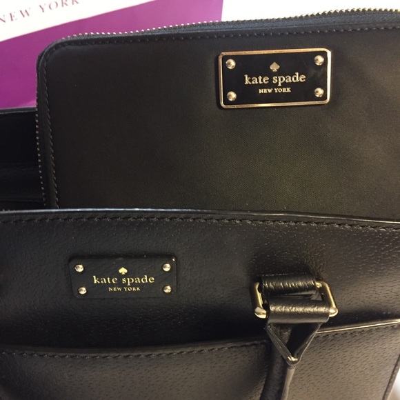 KateSpade Caley Grove Black Satchel - Picture 5 of 8
